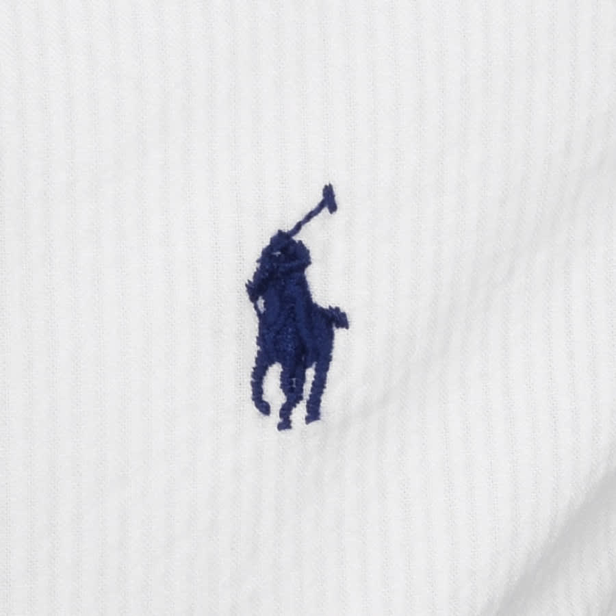 Alternative Image for ProductRalph Lauren Slim Fit Short Sleeve Shirt White3